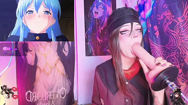 Hani_bun - spit+ahegao on Hu Tao's tits 😻