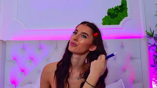 ElisaCharm - Oil boobs+ride a pillow😈