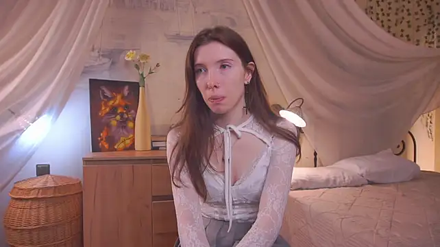 MarinSabine - Stick out my tongue + stroke my tits