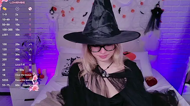 ChloeWells - Wicked smile + spin in my witch dress