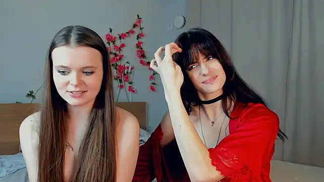 KrystalTrudel - lick each other face and snowball