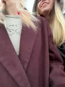 Elsawhere - nipls got hard from cold! stroke them