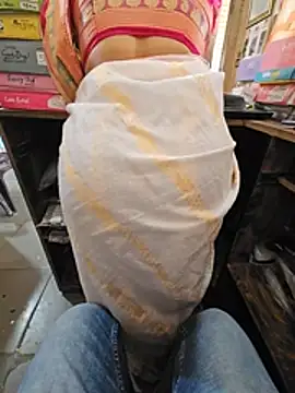 Indianhotwife639 - Joystick in Ass