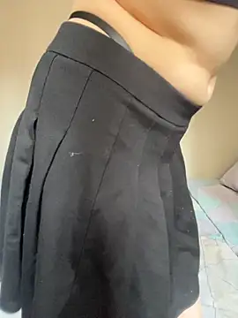YankiGirl - Skirt up and little teasing with my pant