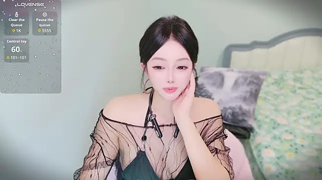 Jinlan_416 - 控制小粉五分钟+M腿和揉胸