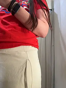 Eveangelll - Squirt in fitting room store