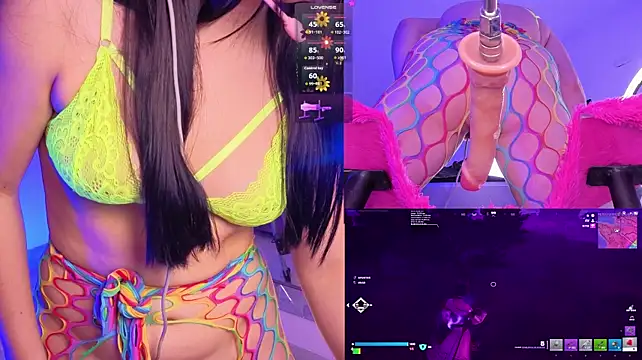 DemiGames - Oiled Tits 💦🍒+ 1 Min Machine