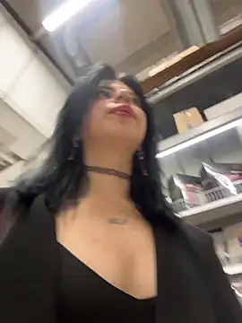 LishuMeow - pull aside panties&FINGER pussy in Mall