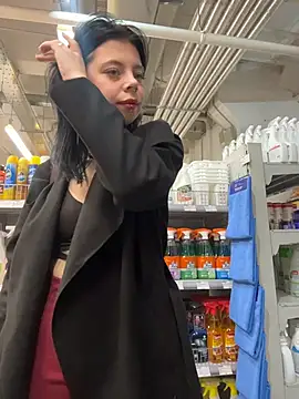LishuMeow - stuff mouth with panties & walk around
