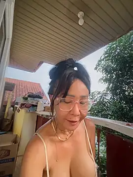 Sweetieme - @fingering/playing pussy at balcny nakee