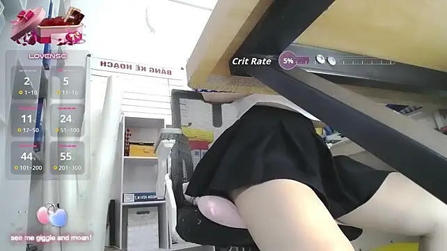_GirlOffice_ - Crazy pussy fucking with 3 fingers