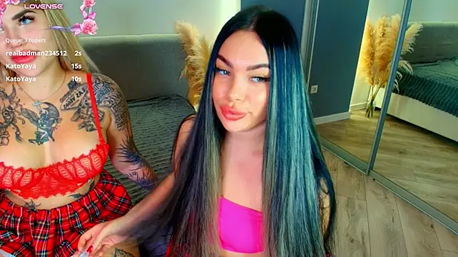 Katerine_Monroe - lick each other's nipples 💘
