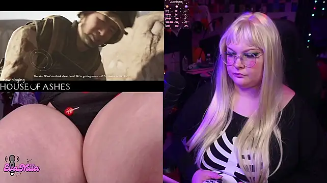 Evamila - boobs out