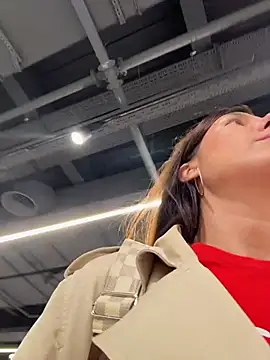 Eveangelll - Squirt in fitting room store