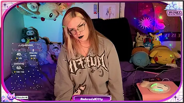 AmbrosiaKitty - Take these juicy tits out (10 mins)