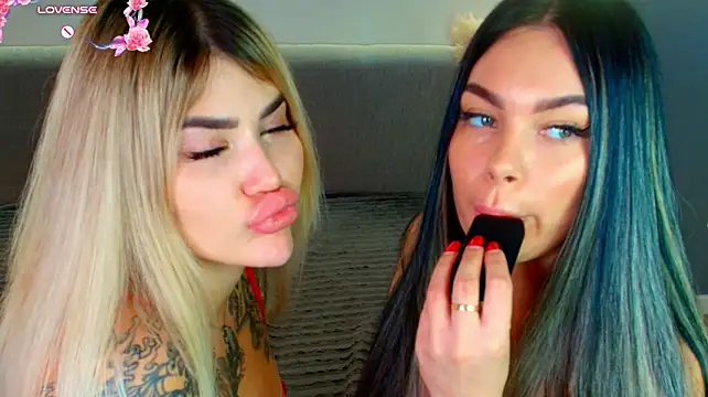 Katerine_Monroe - lick each other's nipples 💘