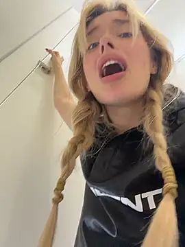 PollyLolly - Show ass only on panties MEN WC