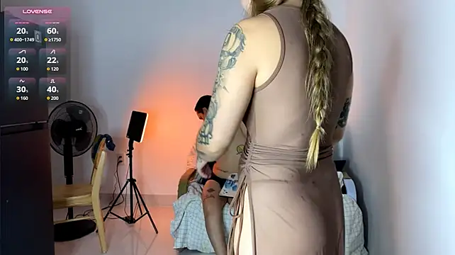 INSOMNIA_strip - kneading naked boobs