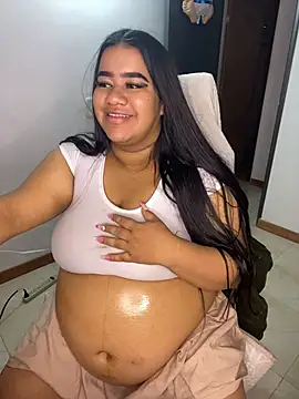 Chubby_antonela - OIL IN BELLY AND BOOBS