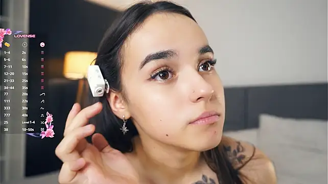 CourtneyBasbas - a gentle touch on my boobs