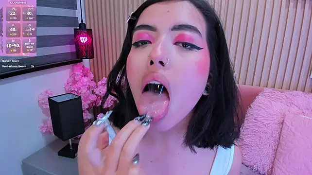 Abril_adams_ - Ahegao + saliva