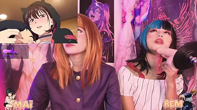 Mai-- - spit+ahegao on tits 😻