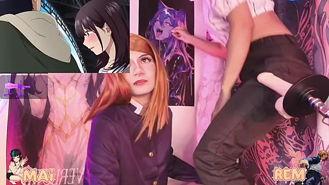 Mai-- - spit+ahegao on tits 😻