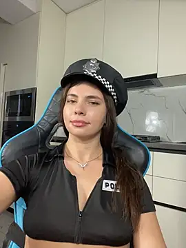 CurlyLara - Breasts and butt in cream + LT video