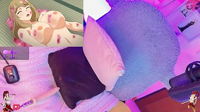 Kimiko-- - oil on Erza's tits 😻👉👈