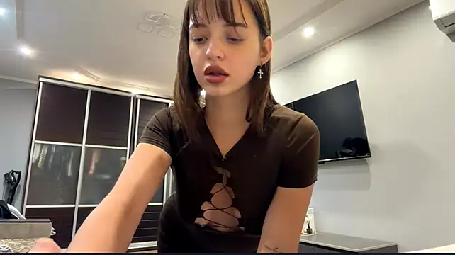 ChrissyPercival - Let’s touch my delicate neck.