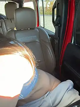 JordanXo - Panties off in Jeep & finger pussy