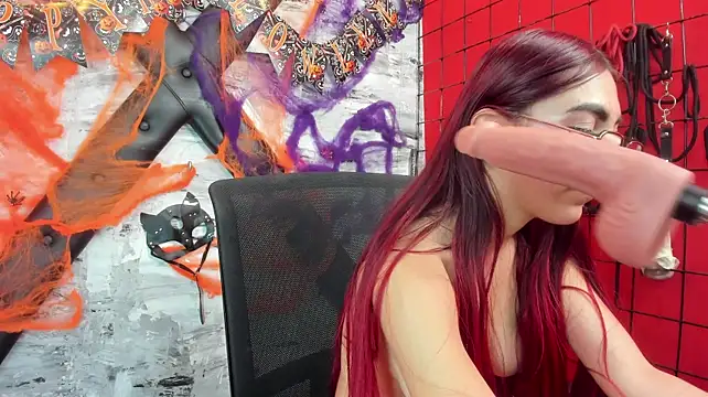 Venus_Bms_ - deep throat +nipple clamps+ 1min