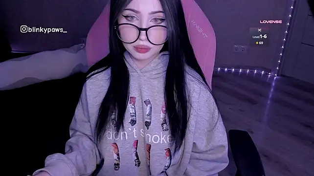Blinkypaws - instant cum
