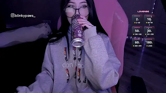 Blinkypaws - instant cum