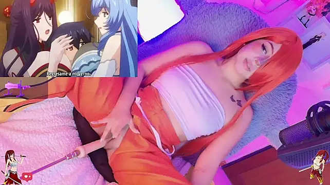 Kimiko-- - spit on Erza's tits 👉👈🥵