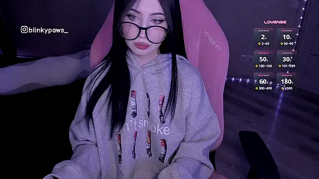 Blinkypaws - instant cum