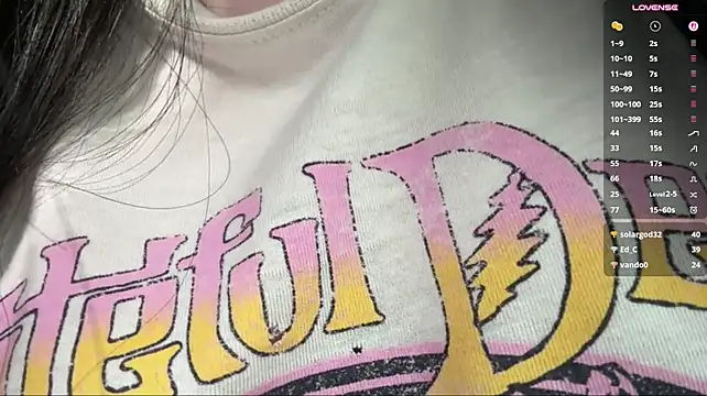 DarkxFoxy - take off my Tshirt + tits massage