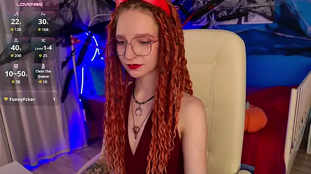 VioletShine - cowgirl position on the bed