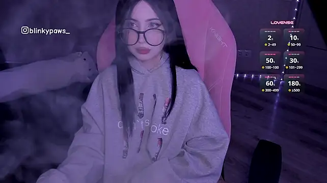 Blinkypaws - instant cum