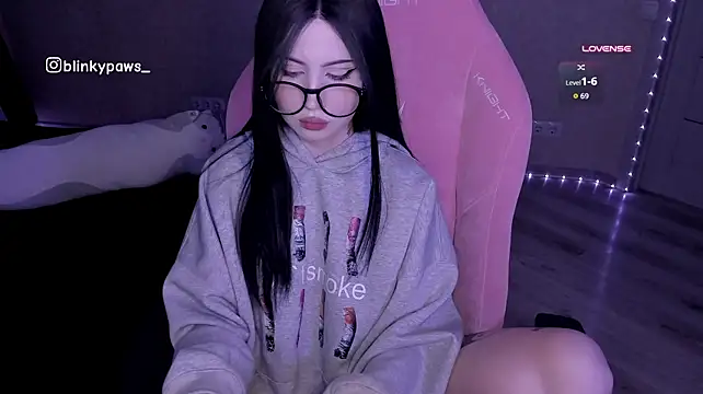 Blinkypaws - instant cum