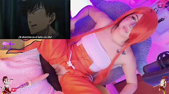 Kimiko-- - Put gag and nipple shields on Erza🤤