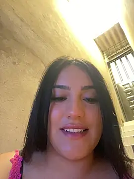 SahanaPrince - Big squirt on the stairs
