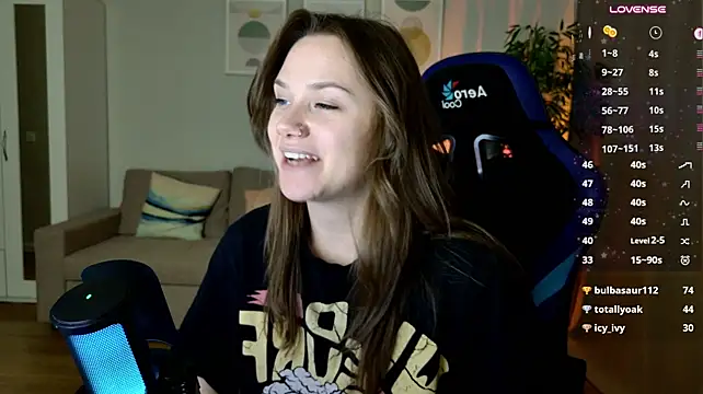 Alexa_feels_ - Nipple play close up