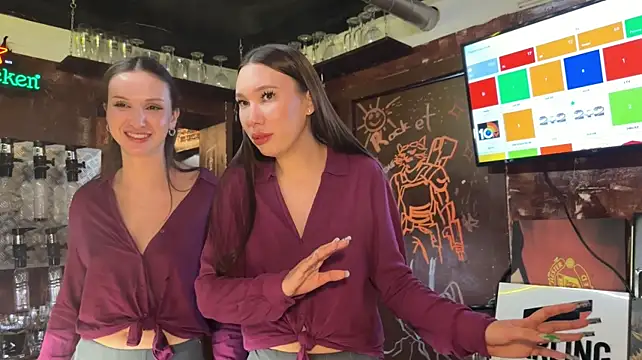 Dirtypub - Kristy & Kate riding dildos(ticketshow)
