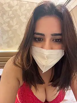 AngelPihu_India - Full Nude Show In Public With Mask