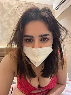 AngelPihu_India - Full Nude Show In Public With Mask