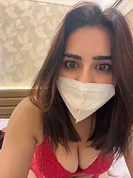 AngelPihu_India - Full Nude Show In Public With Mask