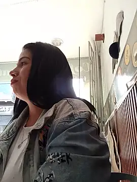Nathaly_12 - Squirt in a public restroom