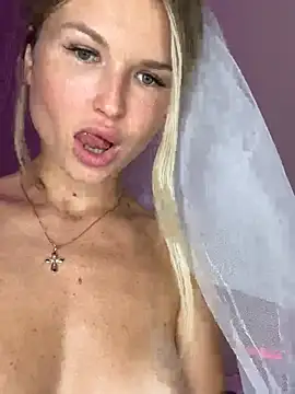 AngelMiaM - BJ 2 dildos in pussys naked