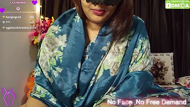 Kavyabhabhi - Oily Ass nd last tipper 3 min Lush Ctrl